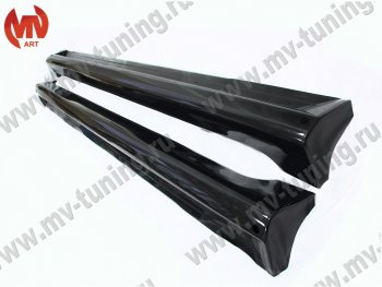 5 279 р. Пороги накладки Sport 2.0 Mitsubishi Lancer 9 CS седан 1-ый рестайлинг (2003-2005) (Неокрашенные)  с доставкой в г. Белгород. Увеличить фотографию 2