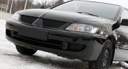 1 159 р. Реснички на фары RA Mitsubishi Lancer 9 CS седан 1-ый рестайлинг (2003-2005) (Неокрашенные)  с доставкой в г. Белгород. Увеличить фотографию 2