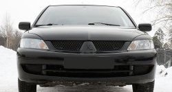1 159 р. Реснички на фары RA Mitsubishi Lancer 9 CS седан 1-ый рестайлинг (2003-2005) (Неокрашенные)  с доставкой в г. Белгород. Увеличить фотографию 3