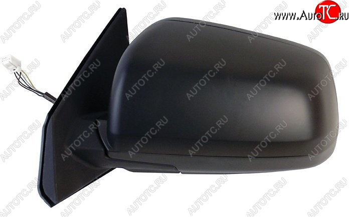 2 249 р. Боковое левое зеркало заднего вида SAT (обогрев, 5 контактов)  Mitsubishi Lancer  10 CY (2007-2017) седан дорестайлинг, хэтчбэк дорестайлинг, седан рестайлинг, хэтчбек 5 дв рестайлинг (Неокрашенное)  с доставкой в г. Белгород