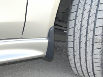 1 799 р. Передние брызговики Sport Mitsubishi Lancer 10 CY седан дорестайлинг (2007-2010)  с доставкой в г. Белгород. Увеличить фотографию 5