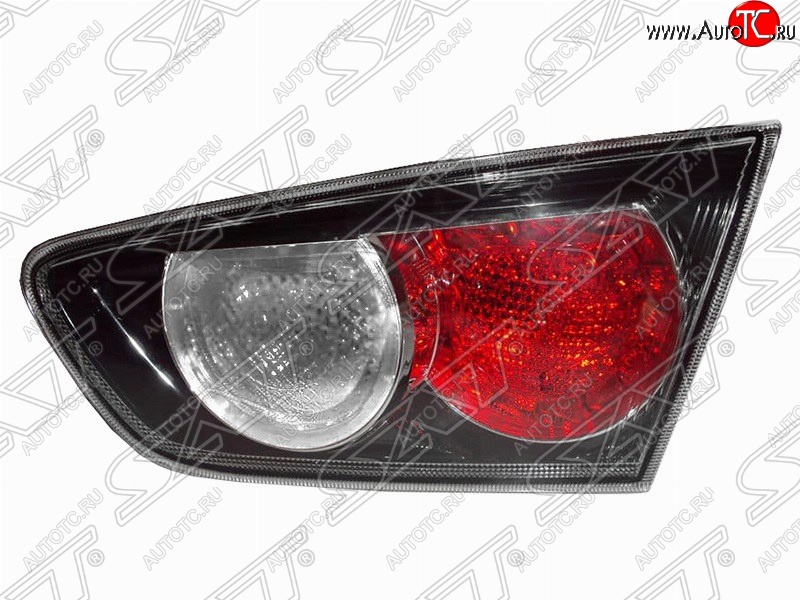 1 289 р. Правый фонарь SAT (внутренний, черный) Mitsubishi Lancer 10 CY седан дорестайлинг (2007-2010)  с доставкой в г. Белгород