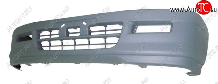 10 699 р. Передний бампер SAT (пр-во Тайвань) Mitsubishi Challenger K9-W (1996-2001) (Неокрашенный)  с доставкой в г. Белгород
