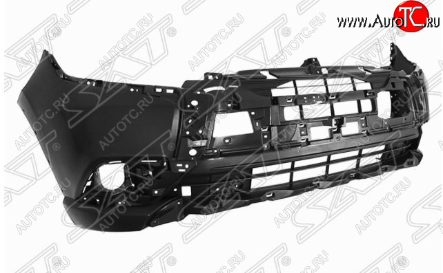6 249 р. Передний бампер SAT Mitsubishi Outlander GF 3-ий рестайлинг (2018-2022) (Неокрашенный)  с доставкой в г. Белгород