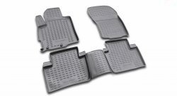 Коврики в салон Element 4 шт. (полиуретан) Mitsubishi Outlander  XL (2005-2009) (CW)  дорестайлинг