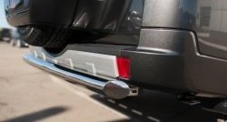 18 699 р. Защита заднего бампера (Ø76 мм, нержавейка) SLITKOFF Mitsubishi Pajero 4 V90 2-ой рестайлинг (2014-2020)  с доставкой в г. Белгород. Увеличить фотографию 3