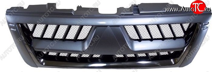 5 999 р. Решётка радиатора (рестайлинг) SAT Mitsubishi Pajero 3 V70 дорестайлинг (1999-2003) (Неокрашенная)  с доставкой в г. Белгород