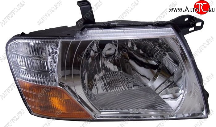 5 199 р. Правая фара SAT Mitsubishi Pajero 3 V70 дорестайлинг (1999-2003)  с доставкой в г. Белгород