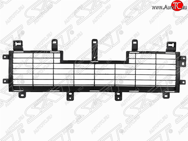 1 659 р. Решетка в передний бампер SAT Mitsubishi Pajero 4 V80 дорестайлинг (2006-2011)  с доставкой в г. Белгород