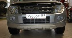 10 499 р. Накладка переднего бампера GT Dynamics Mitsubishi Pajero 4 V80 дорестайлинг (2006-2011) (Дорестайлинг, Неокрашенная)  с доставкой в г. Белгород. Увеличить фотографию 5