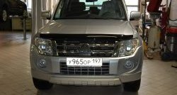 10 499 р. Накладка переднего бампера GT Dynamics Mitsubishi Pajero 4 V80 дорестайлинг (2006-2011) (Дорестайлинг, Неокрашенная)  с доставкой в г. Белгород. Увеличить фотографию 6