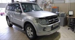 10 499 р. Накладка переднего бампера GT Dynamics Mitsubishi Pajero 4 V80 дорестайлинг (2006-2011) (Дорестайлинг, Неокрашенная)  с доставкой в г. Белгород. Увеличить фотографию 4