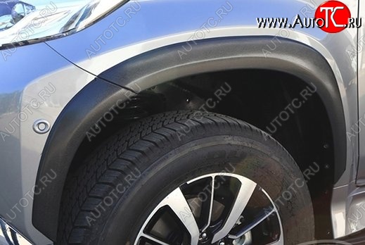 18 199 р. Накладки на колёсные арки CT Mitsubishi Pajero Sport QE дорестайлинг (2015-2021) (Неокрашенные)  с доставкой в г. Белгород
