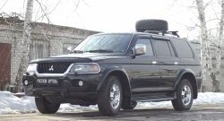 2 189 р. Защитная сетка решетки переднего бампера РА Mitsubishi Pajero Sport PA дорестайлинг (1996-2004)  с доставкой в г. Белгород. Увеличить фотографию 3