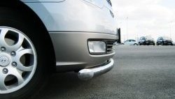 16 749 р. Одинарная защита переднего бампера SLITKOFF 76 мм Hyundai Starex/Grand Starex/H1 TQ рестайлинг (2014-2018)  с доставкой в г. Белгород. Увеличить фотографию 3