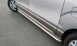 15 799 р. Защита порогов Russtal Hyundai Starex/Grand Starex/H1 TQ рестайлинг (2014-2018) (Защита порогов с со скосами на торцах (вариант 1))  с доставкой в г. Белгород. Увеличить фотографию 3