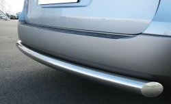 17 449 р. Защита заднего бампера (Ø76 мм, нержавейка) SLITKOFF Hyundai Starex/Grand Starex/H1 TQ рестайлинг (2014-2018)  с доставкой в г. Белгород. Увеличить фотографию 4