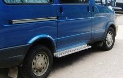 5 699 р. Широкая защита порогов (нержавейка/сталь) ГАЗ Соболь 2752 дорестайлинг цельнометаллический фургон (1998-2002)  с доставкой в г. Белгород. Увеличить фотографию 6