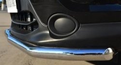 14 549 р. Одинарная защита переднего бампера диаметром 63 мм SLITKOFF  Nissan Qashqai  2 (2013-2019) J11 дорестайлинг  с доставкой в г. Белгород. Увеличить фотографию 3