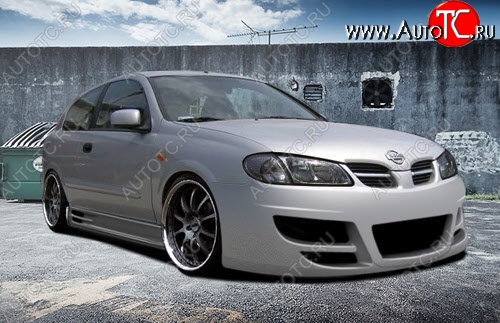23 969 р. Передний бампер Weber Sport Nissan Almera N16 седан дорестайлинг (2000-2003)  с доставкой в г. Белгород
