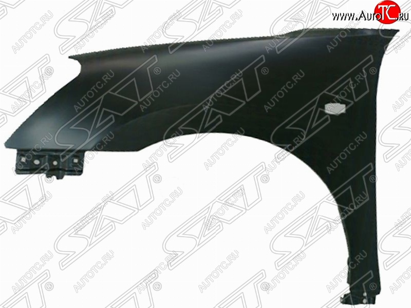 3 699 р. Левое крыло переднее RUS SAT Nissan Almera G15 седан (2012-2019) (Неокрашенное)  с доставкой в г. Белгород