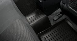 2 149 р. Коврики в салон Element 4 шт. (полиуретан)  Nissan Almera Classic  седан (2006-2013) B10  с доставкой в г. Белгород. Увеличить фотографию 4