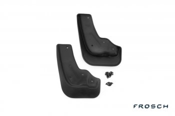 Брызговики Frosch (optimum, в пакете) Nissan Juke 1 YF15 рестайлинг (2014-2020) (Передние)