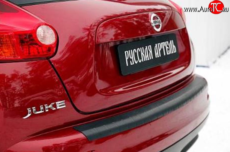 1 669 р. Накладка RA на задний бампер Nissan Juke 1 YF15 дорестайлинг (2010-2014)  с доставкой в г. Белгород