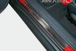 Комплект накладок на порожки автомобиля Novline Nissan Juke  1 YF15 (2010-2014) дорестайлинг
