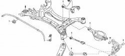 689 р. Полиуретановая втулка стабилизатора задней подвески Точка Опоры Nissan Murano 2 Z51 рестайлинг (2010-2016)  с доставкой в г. Белгород. Увеличить фотографию 2