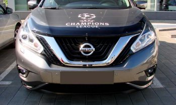 Дефлектор капота SIM Nissan Murano  3 Z52 (2015-2025) дорестайлинг, рестайлинг