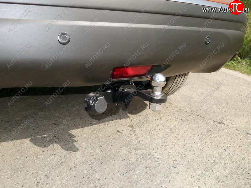 13 799 р. Фаркоп (тягово-сцепное устройство) TCC Nissan Murano 3 Z52 дорестайлинг (2015-2022) (Оцинкованный, шар E)  с доставкой в г. Белгород