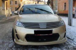 9 299 р. Решетка радиатора BALSARINI Nissan Murano 1 Z50 (2002-2009) (Неокрашенная)  с доставкой в г. Белгород. Увеличить фотографию 2