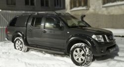 20 589 р. Накладки на колёсные арки RA Nissan Navara 2 D40 рестайлинг (2010-2016) (Глянец (под покраску), Неокрашенные)  с доставкой в г. Белгород. Увеличить фотографию 2