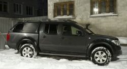 20 589 р. Накладки на колёсные арки RA Nissan Navara 2 D40 рестайлинг (2010-2016) (Глянец (под покраску), Неокрашенные)  с доставкой в г. Белгород. Увеличить фотографию 9