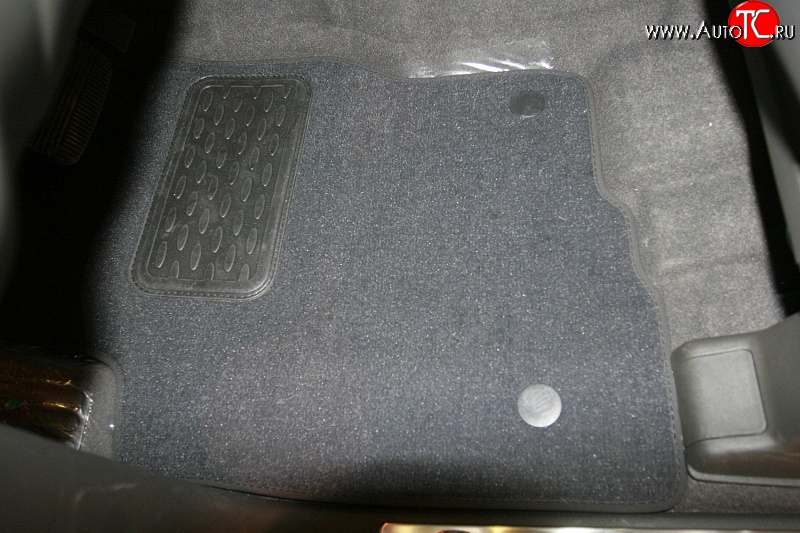 439 р. Коврики в салон Element 4 шт. (текстиль) (рестайлинг, АКПП)  Nissan Navara  2 D40 (2004-2010) дорестайлинг  с доставкой в г. Белгород