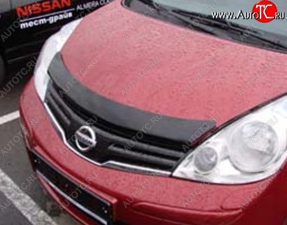 959 р. Дефлектор капота NovLine-Autofamily (рестайлинг) Nissan Note 1 E11 дорестайлинг (2004-2008)  с доставкой в г. Белгород