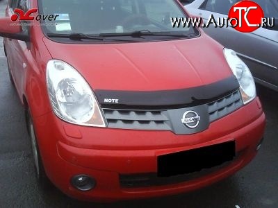 2 599 р. Дефлектор капота NovLine Nissan Note 1 E11 дорестайлинг (2004-2008)  с доставкой в г. Белгород
