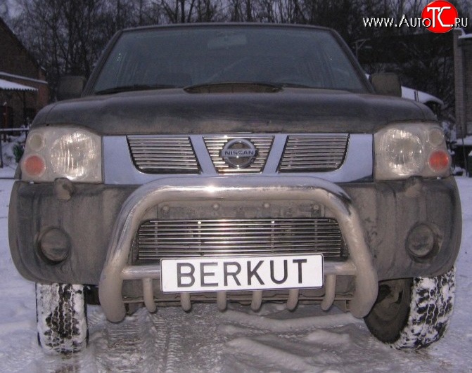 5 599 р. Декоративная вставка решетки радиатора Berkut Nissan NP300 (2008-2013)  с доставкой в г. Белгород
