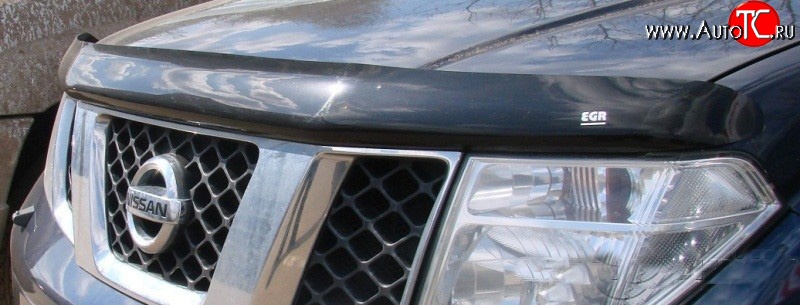 3 379 р. Дефлектор капота NovLine  Nissan Pathfinder  R51 (2004-2007) дорестайлинг  с доставкой в г. Белгород