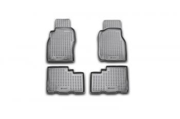 Комплект ковриков салона Element (полиуретан) Nissan Patrol  5 (1997-2010) Y61 дорестайлинг, Y61 1-ый рестайлинг, Y61 2-ой рестайлинг