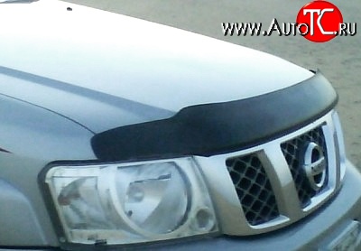 5 079 р. Дефлектор капота NovLine  Nissan Patrol  5 (2004-2010) Y61 2-ой рестайлинг  с доставкой в г. Белгород