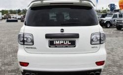 20 499 р. Накладка на заднюю дверь автомобиля Impul Nissan Patrol 6 Y62 дорестайлинг (2010-2014)  с доставкой в г. Белгород. Увеличить фотографию 4