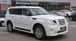 43 999 р. Комплект порогов Impul Nissan Patrol 6 Y62 дорестайлинг (2010-2014) (Неокрашенные)  с доставкой в г. Белгород. Увеличить фотографию 3