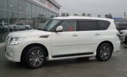 43 999 р. Комплект порогов Impul Nissan Patrol 6 Y62 дорестайлинг (2010-2014) (Неокрашенные)  с доставкой в г. Белгород. Увеличить фотографию 7