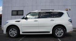 43 999 р. Комплект порогов Impul Nissan Patrol 6 Y62 дорестайлинг (2010-2014) (Неокрашенные)  с доставкой в г. Белгород. Увеличить фотографию 8