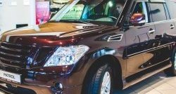 43 999 р. Комплект порогов Impul Nissan Patrol 6 Y62 дорестайлинг (2010-2014) (Неокрашенные)  с доставкой в г. Белгород. Увеличить фотографию 9