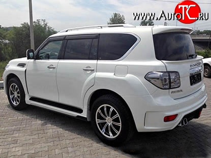 24 249 р. Спойлер Invader Style Nissan Patrol 6 Y62 дорестайлинг (2010-2014) (Неокрашенный)  с доставкой в г. Белгород