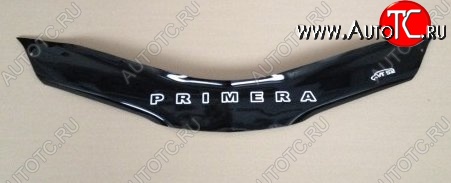 999 р. Дефлектор капота Russtal (короткий) Nissan Primera 3 седан P12 (2001-2008)  с доставкой в г. Белгород