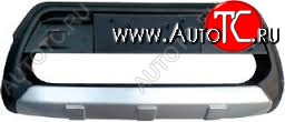 4 799 р. Накладка на передний бампер SuvStyle Nissan Qashqai 1 дорестайлинг (2007-2010) (Неокрашенная)  с доставкой в г. Белгород